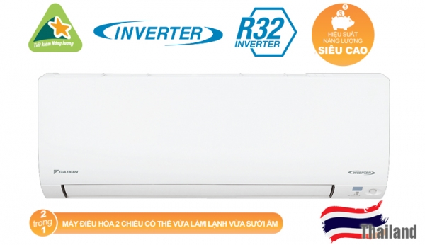 Điều Hòa Daikin 2 Chiều Inverter 9000BTU FTXV25QVMV