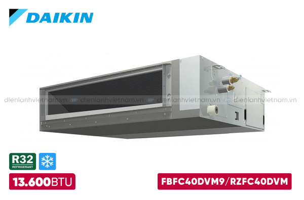 Điều Hòa Nối Ống Gió Daikin 1 Chiều Inverter 13600 BTU FBFC40DVM9