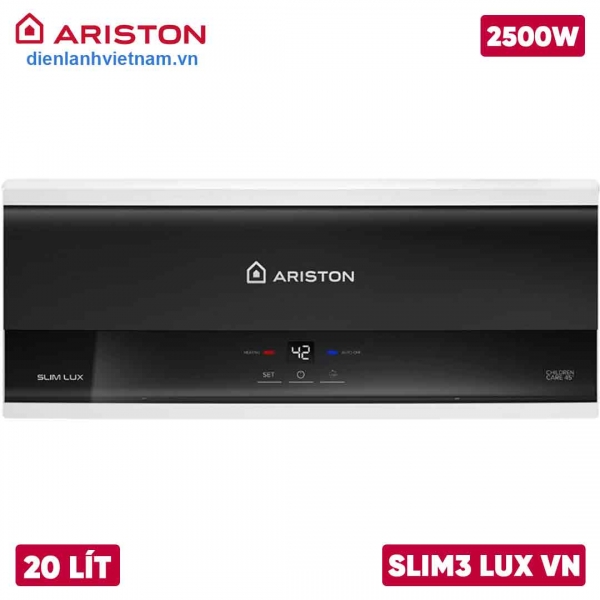 Bình nóng lạnh Ariston 20 LÍT SLIM3 20 LUX VN