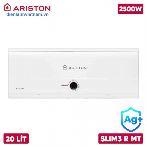 Bình nóng lạnh Ariston 20L SLIM3 20 R MT VN (AG+)