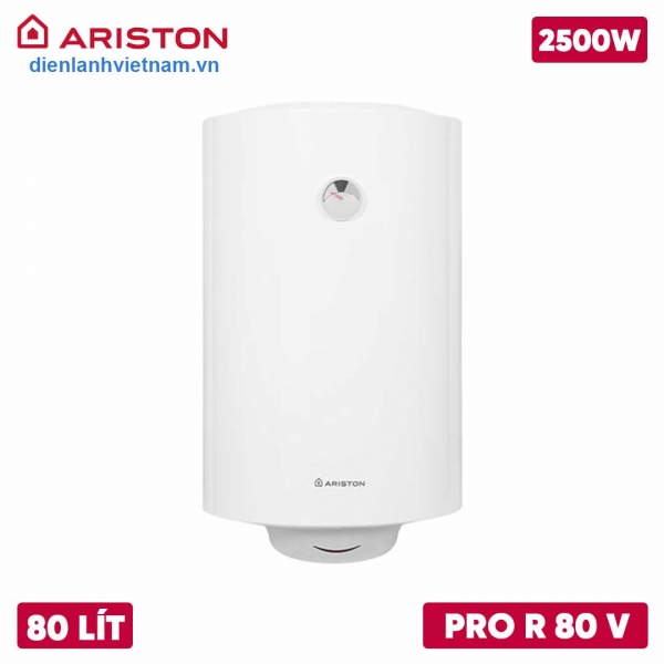 Bình nóng lạnh Ariston 80 lít PRO R 80 V 2.5 FE (Lắp đứng)