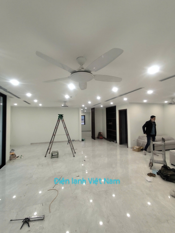 Điều hòa VRV Daikin đã hoàn thiện tại chung cư Vũ Trọng Phụng, Thanh Xuân