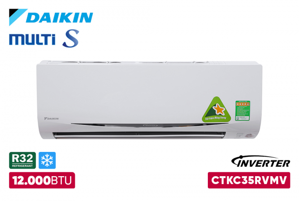 Dàn Lạnh Treo Tường Multi S Daikin Inverter 1 Chiều 12.000 BTU (CTKC35RVMV)