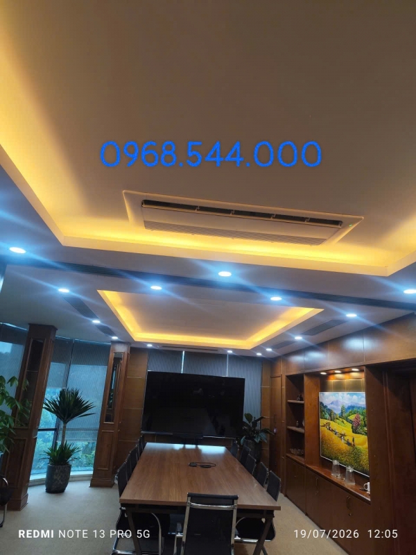 DỰ ÁN THI CÔNG HỆ THỐNG ĐIỀU HÒA ÂM TRẦN NỐI ỐNG GIÓ LG TẠI BIỆT THỰ CAO CẤP HÀ ĐÔNG