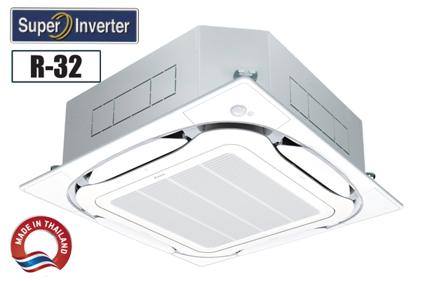 Điều hòa âm trần Daikin 18.000BTU 1 chiều inverter, điện 1 pha, điều khiển dây FCF50CVM/RZF50DVM+BRC1E63+BYCQ125EAF