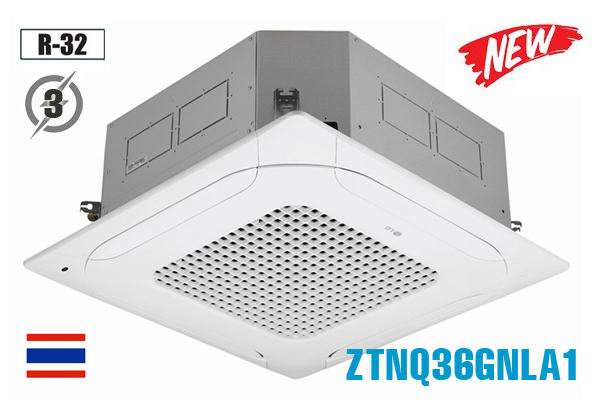 Điều hòa âm trần LG inverter 1 chiều 36000BTU ZUUQ36LV1+ZTNQ36LNLA1+PT-MCHW0/PT-MCGW0 (3pha)
