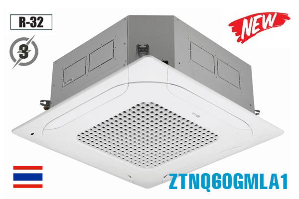 Điều Hòa Âm Trần LG 54000BTU Inverter 1 Chiều ZTNQ60GMLA1/ZUUQ60LV1 + PT-MCGW0 (3 Pha)