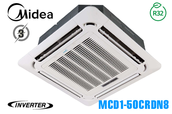 Điều hòa âm trần Midea Inverter 48.000BTU 1 chiều MCD1-50CRDN8