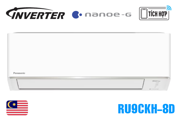 Điều hòa Panasonic 9000 BTU 1 chiều inverter RU9CKH-8D