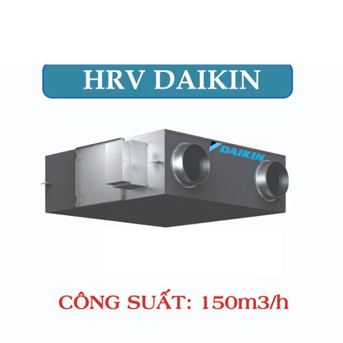 Thiết bị thông gió thu hồi nhiệt Daikin 150m3/h VAM150HVE-Malaysia