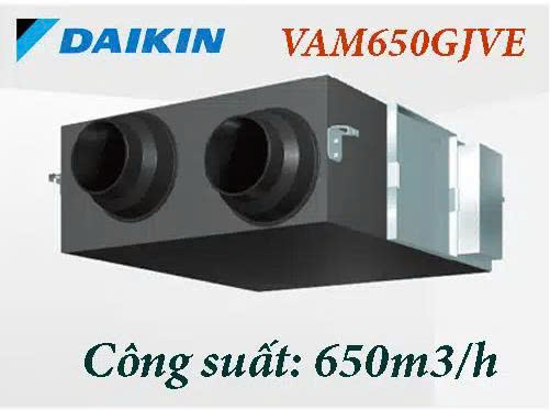 Thiết bị thông gió thu hồi nhiệt Daikin VAM650GJVE-Thái Lan