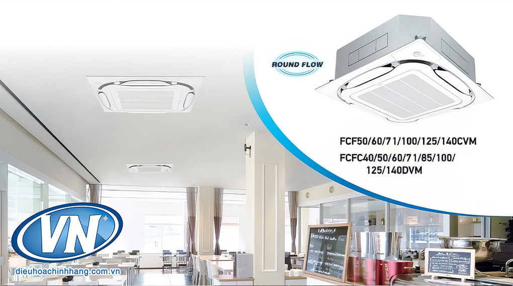 Điều hòa âm trần Daikin là sản phẩm được lựa chọn nhiều