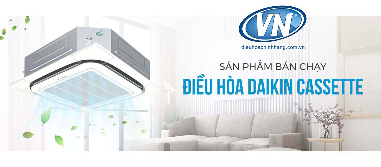 Điều hòa âm trần Daikin là sản phẩm được lựa chọn nhiều