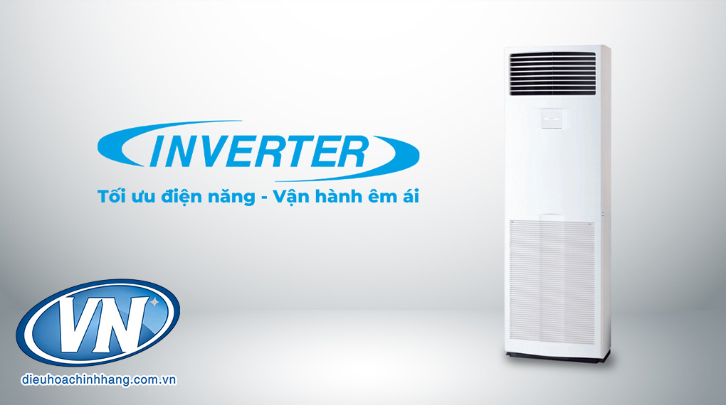 Công nghệ inverter trên điều hòa tủ đứng daikin