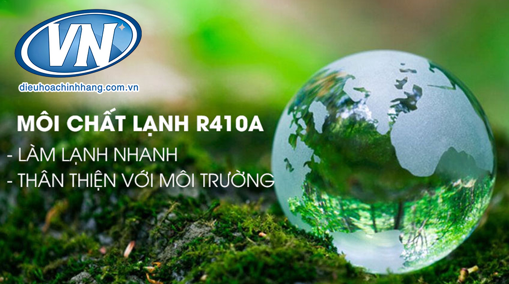 Môi chất lạnh Gas R410A hiệu suất cao