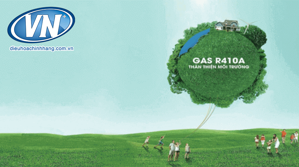 Gas R410a thân thiện môi trường