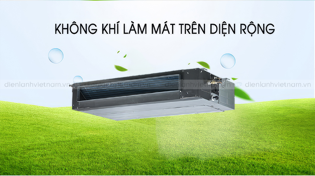 Làm mát toàn diện cùng điều hòa midea