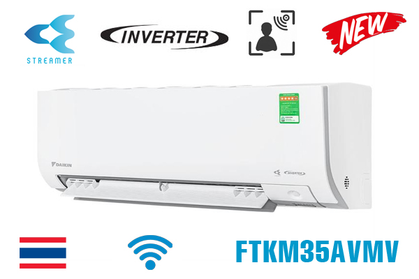 Điều hòa Daikin 12.000BTU 1 chiều Inverter FTKM35AVMV