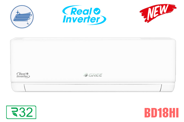 Điều hòa Gree 18.000BTU 2 chiều Inverter BD18HI
